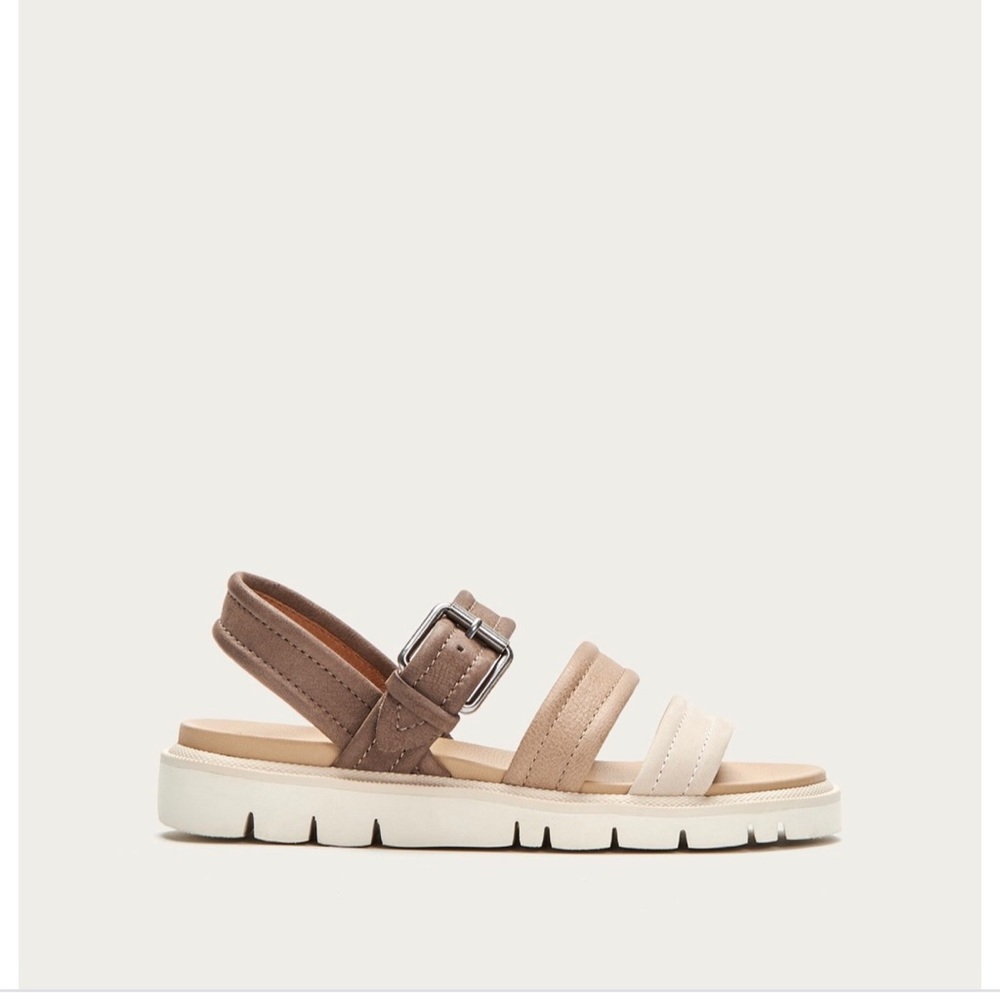 Frye marlette strappo sandal, Grey multi, size 7.5